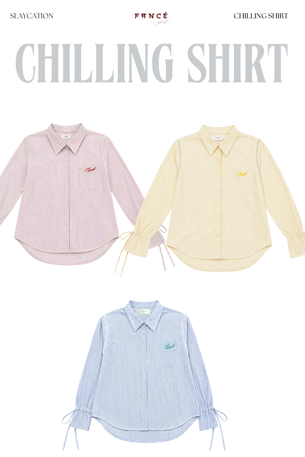 CHILLING STRIPED SHIRT