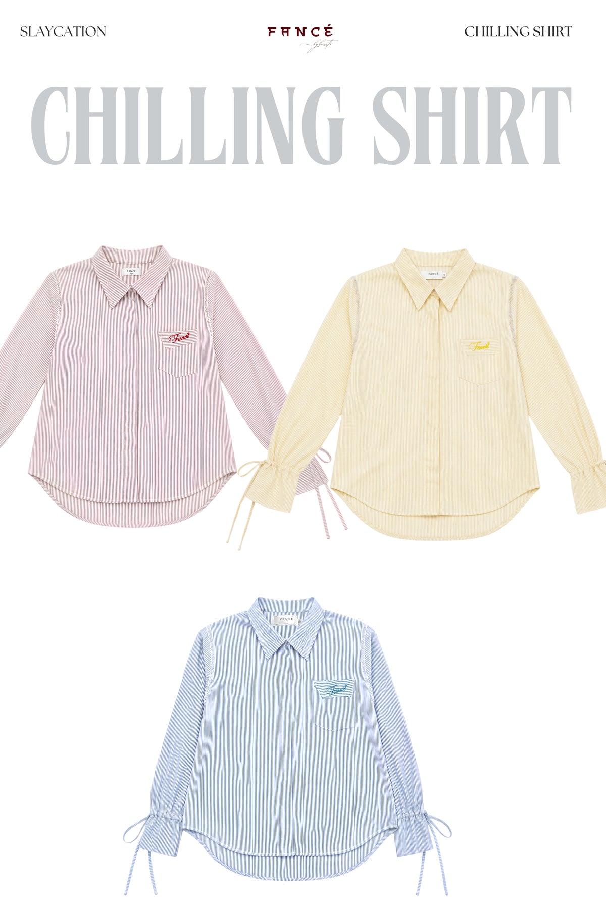 CHILLING STRIPED SHIRT