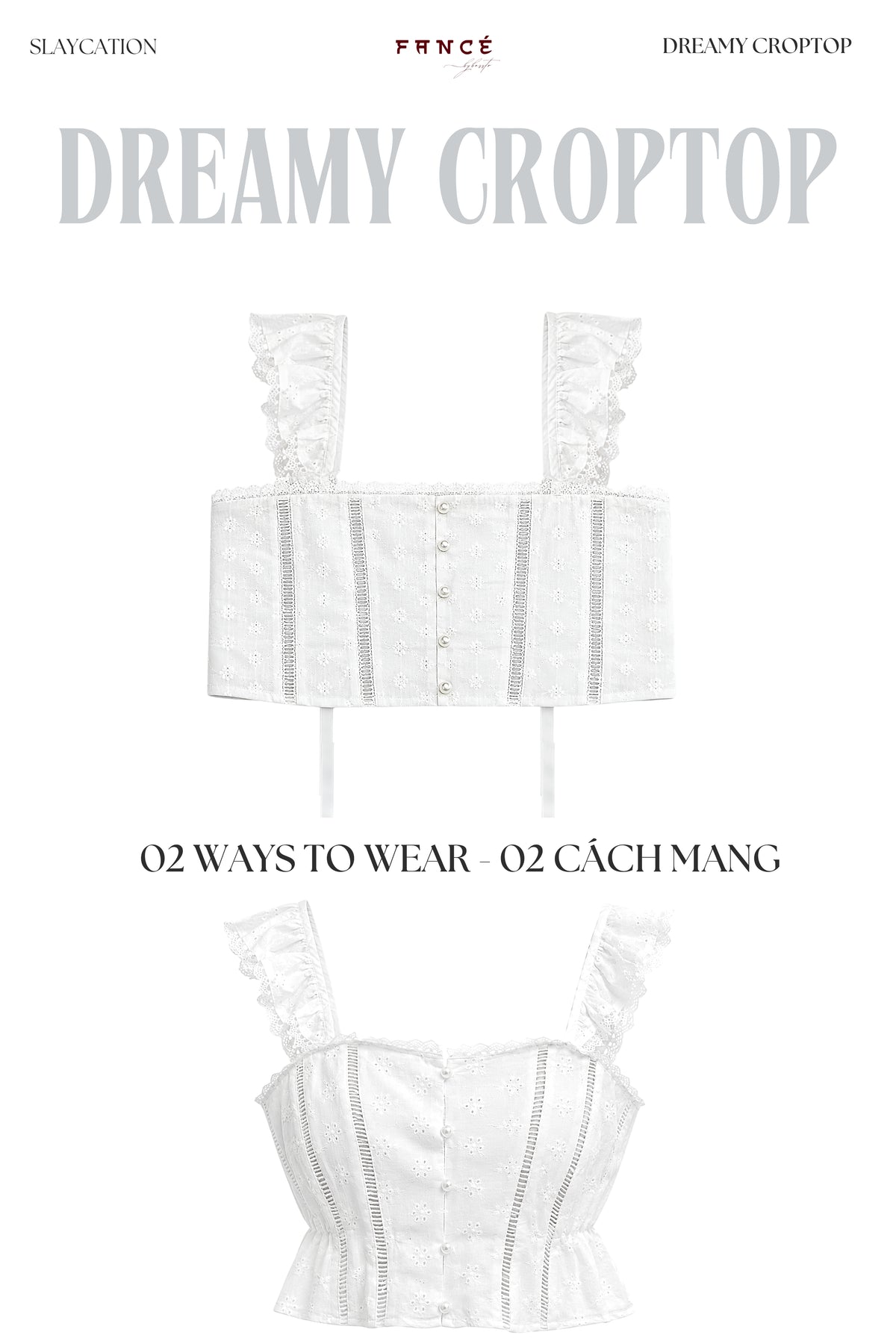 DREAMY CROPTOP